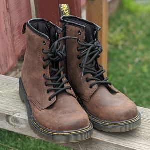 Dr.Martens Brown Wyoming Delaney Leather Boot